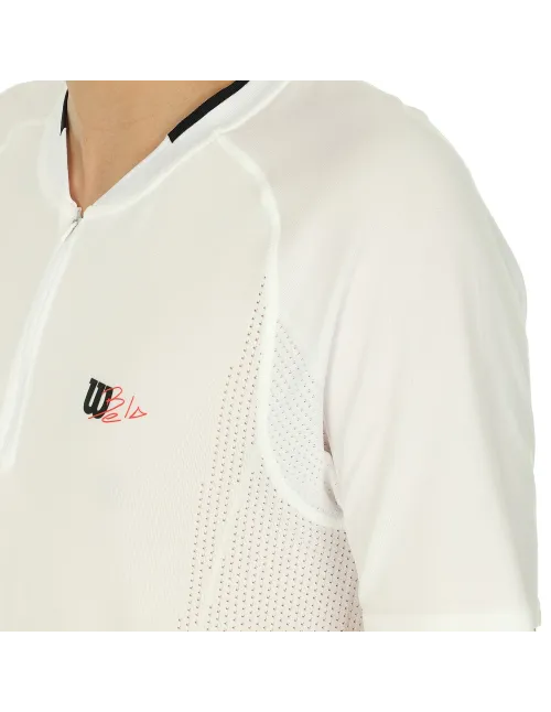 Camiseta Wilson Series Seamless Zip Henley 2.0 | Ofertas de pádel
